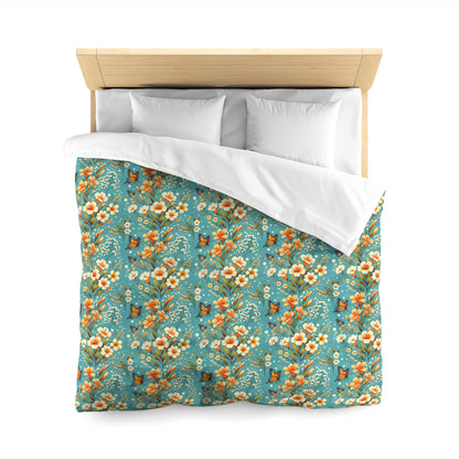 Petals & Wings Microfiber Duvet Cover