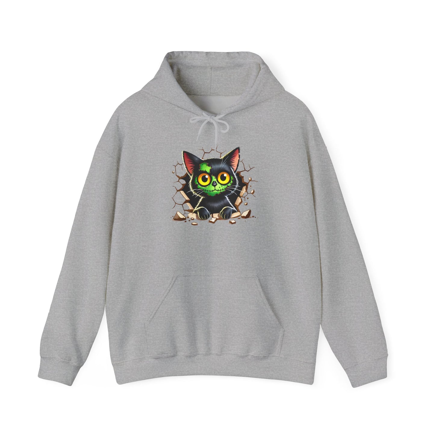 Zombie Kitty Heavy Blend™ Hooded Sweatshirt