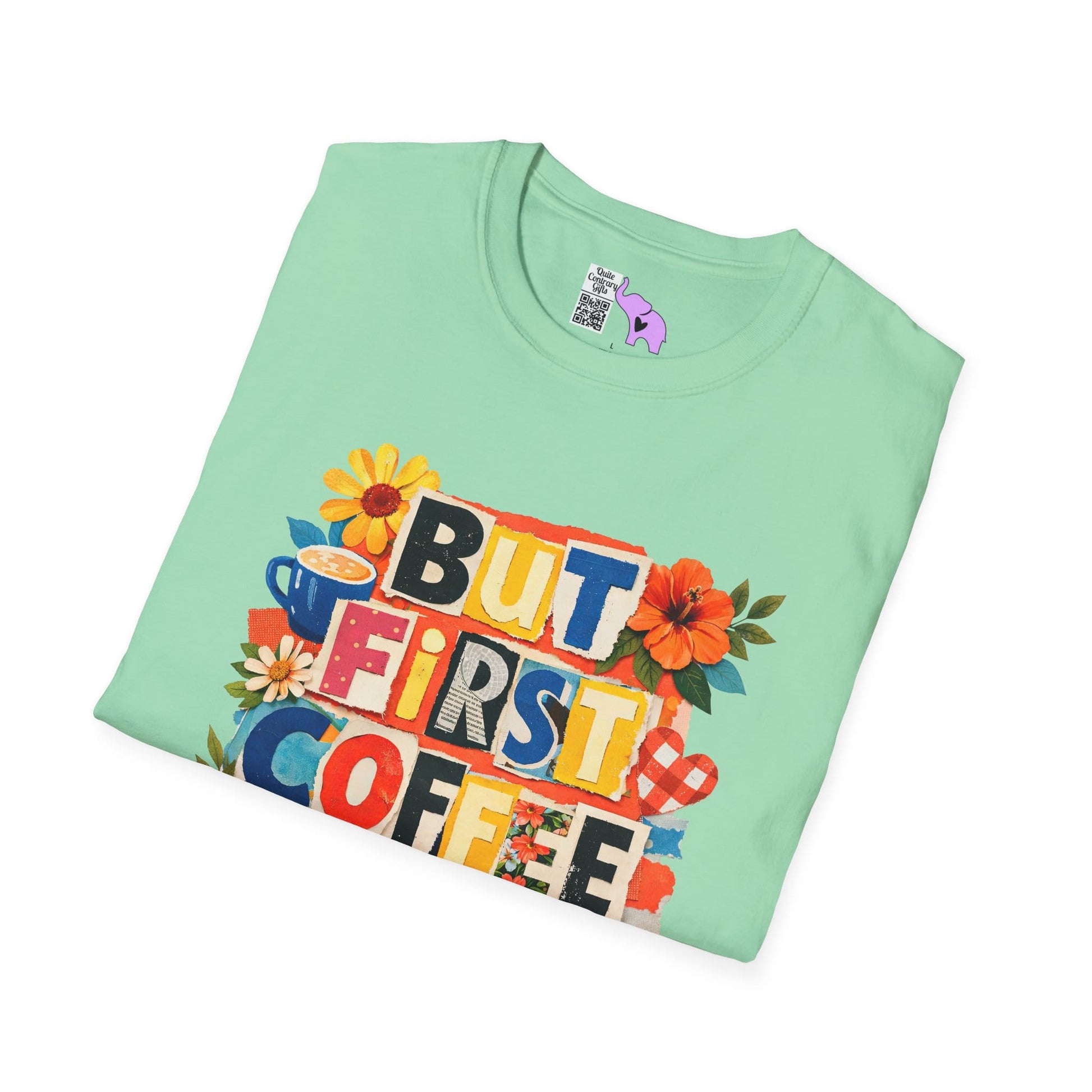 But First Coffee Adult T-shirt