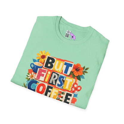 But First Coffee Adult T-shirt