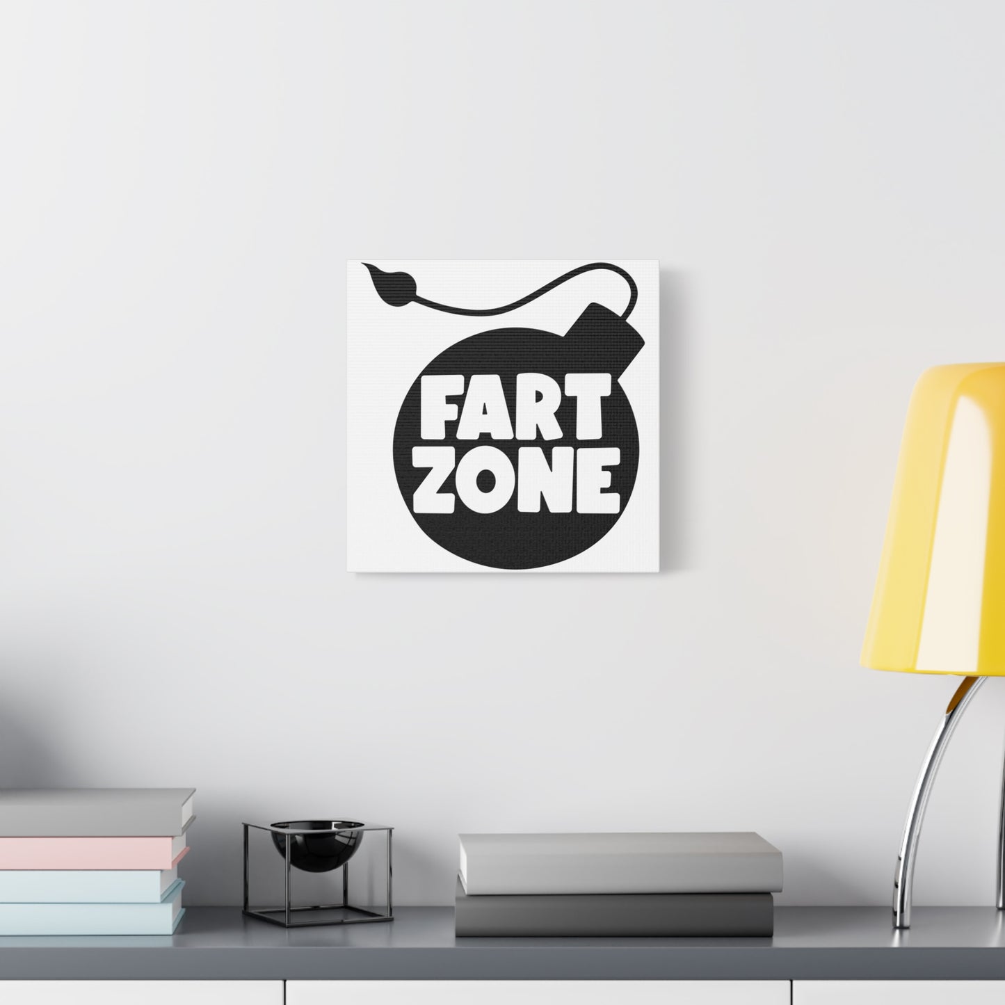 Fart Zone Canvas Art