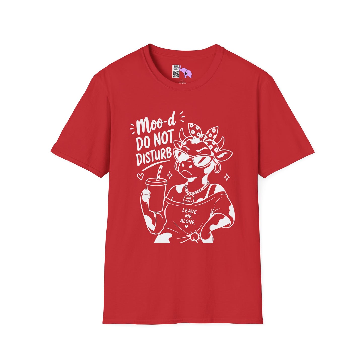 Moo-d: Do Not Disturb Given Adult T-shirt