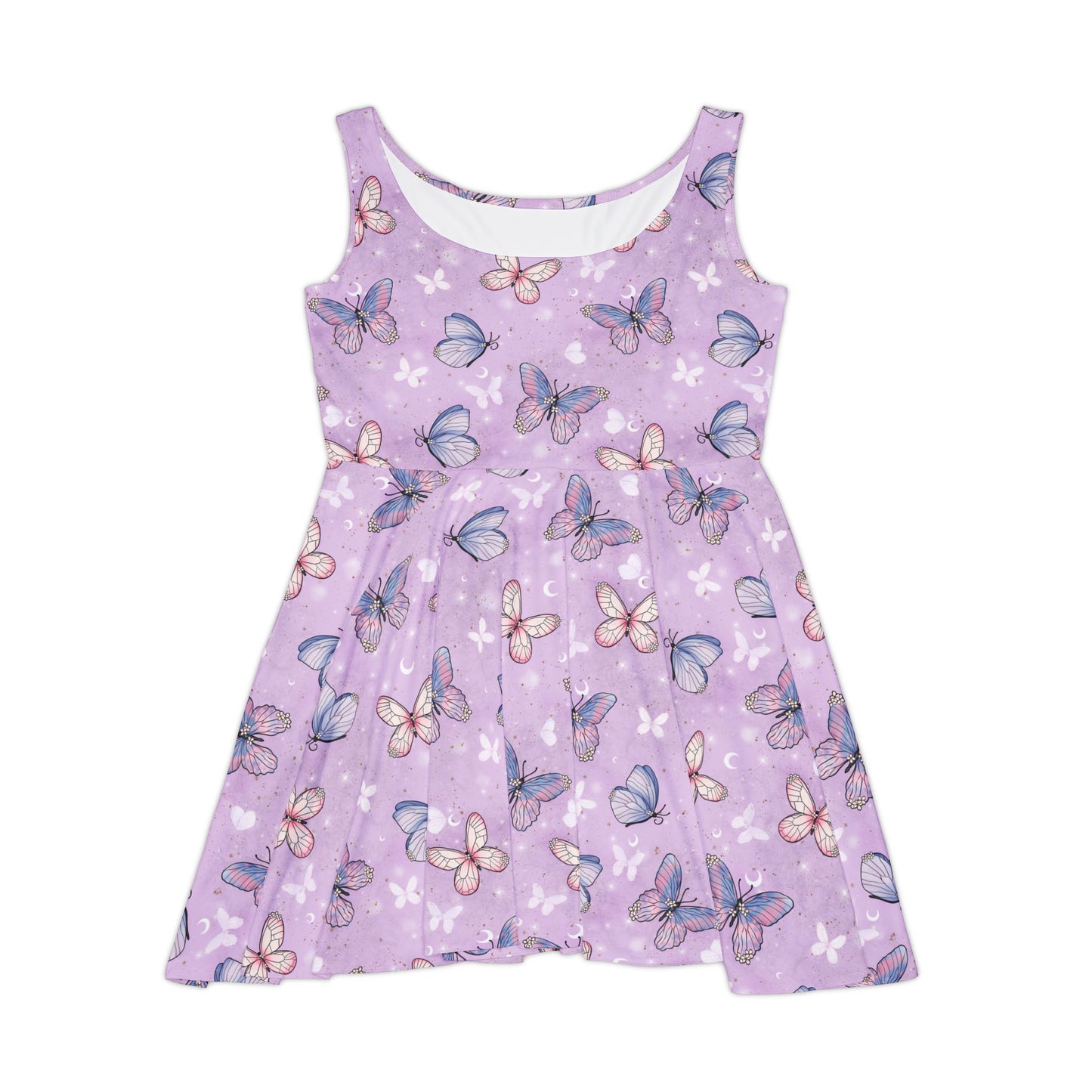 Purple Butterflies Women's Skater Dress