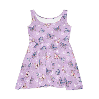Purple Butterflies Women's Skater Dress