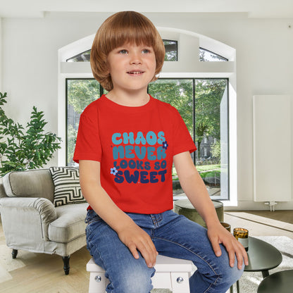 Chaos Never Looked So Sweet Heavy Cotton™ Toddler T-shirt