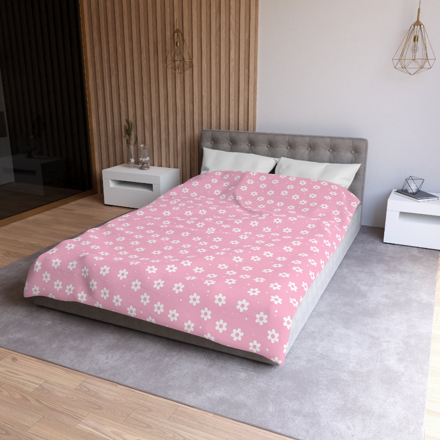 Pretty Petals & Dots Duvet Bedding Set