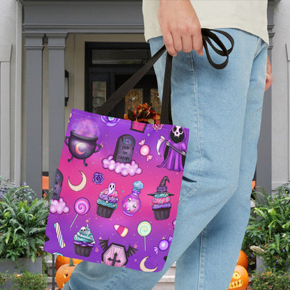 Haunted Sugar Rush Canvas Tote Bag