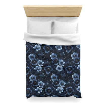 Midnight Blossoms Duvet Bedding Set