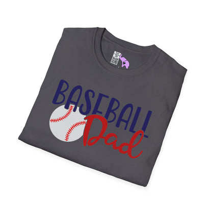 Baseball Dad Adult T-shirt