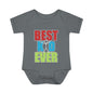 Best Kid Ever (Colorful) Infant Baby Rib Bodysuit