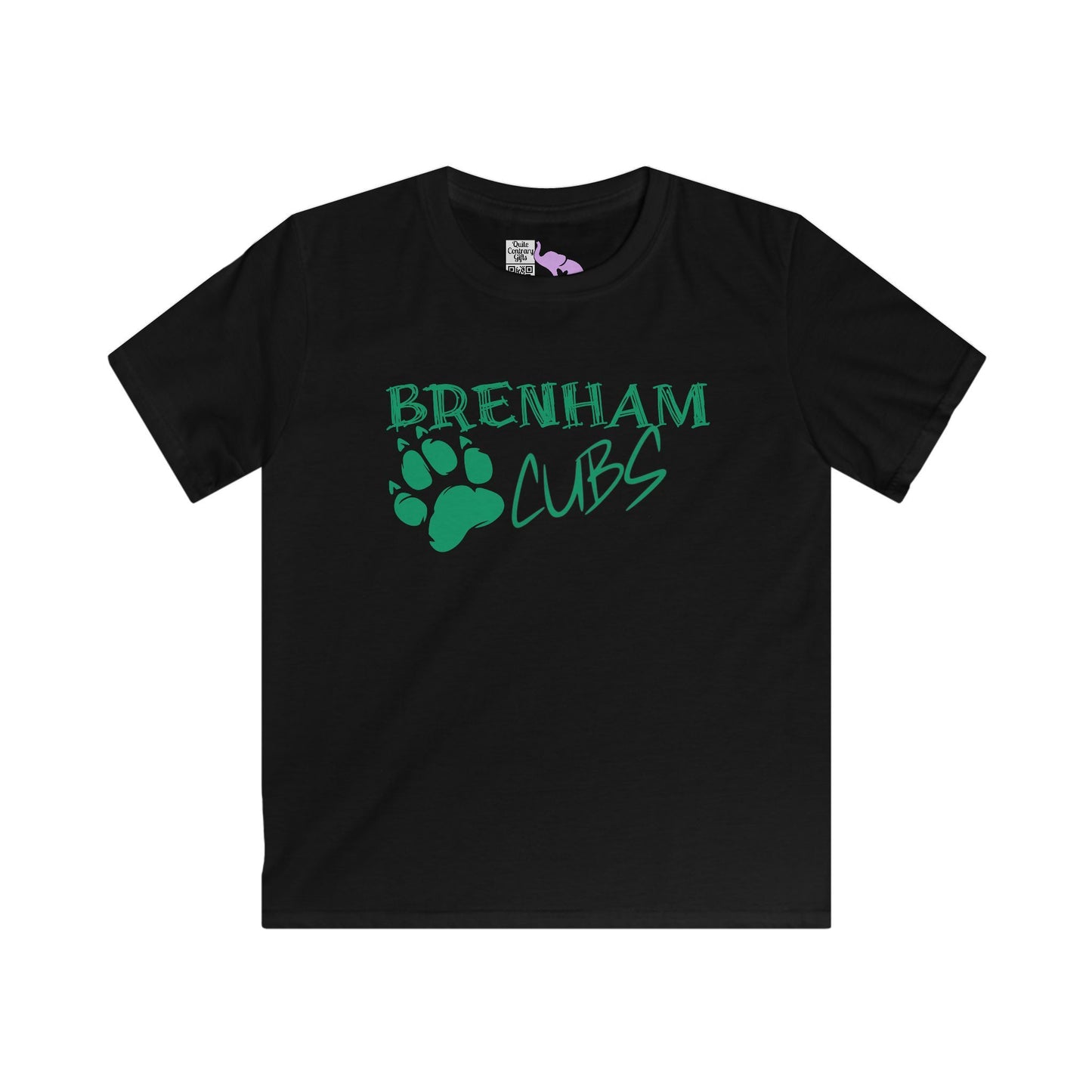 Brenham Cubs w/Claws Youth Softstyle Tee