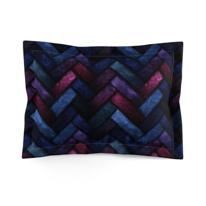 Velvet Angles Print Basic Bedding Set