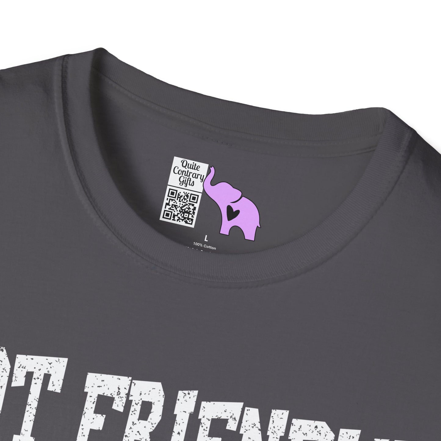 Not Friendly You've Been Warned Adult T-shirt