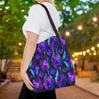 Celestial Glass Canvas Tote Bag
