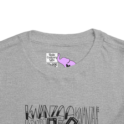 Kwanzaa Wordcloud Toddler Tee
