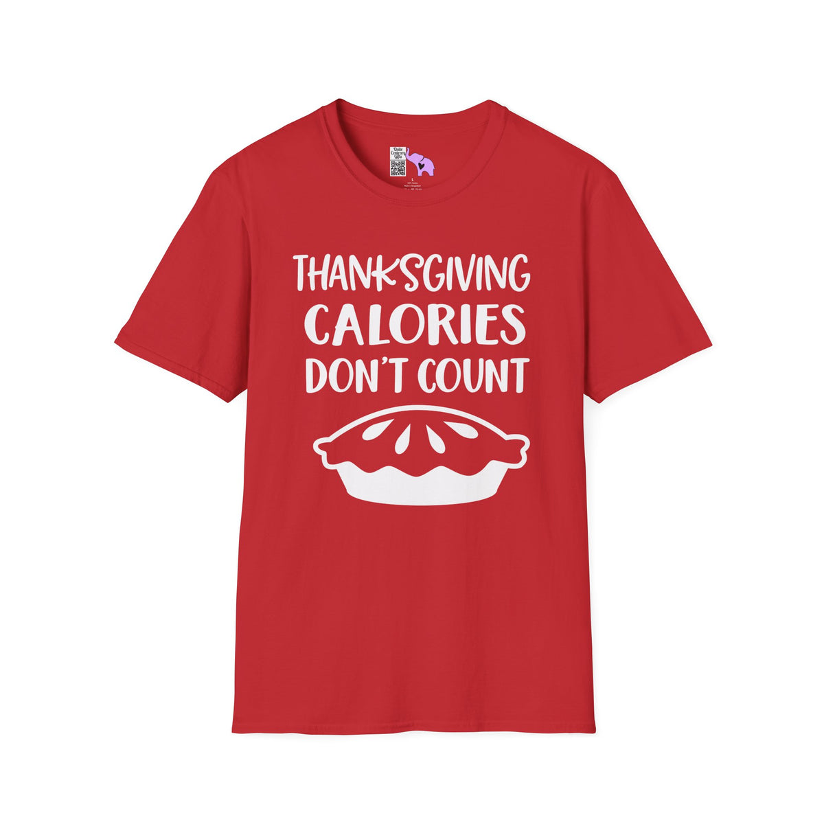 Thanksgiving Calories Don't Count Adult T-shirt