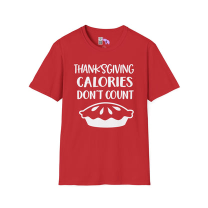 Thanksgiving Calories Don't Count Adult T-shirt