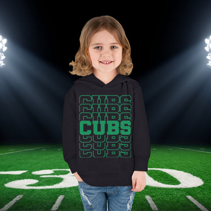 Cubs (Stacked) Toddler Hoodie