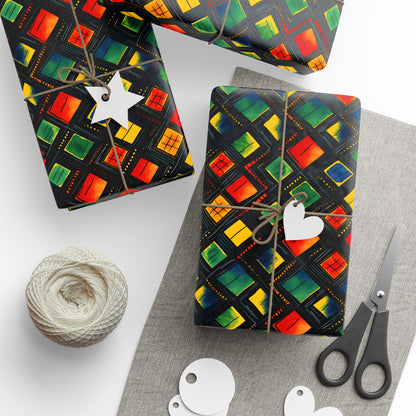 Radiant Purpose Kwanzaa Wrapping Paper