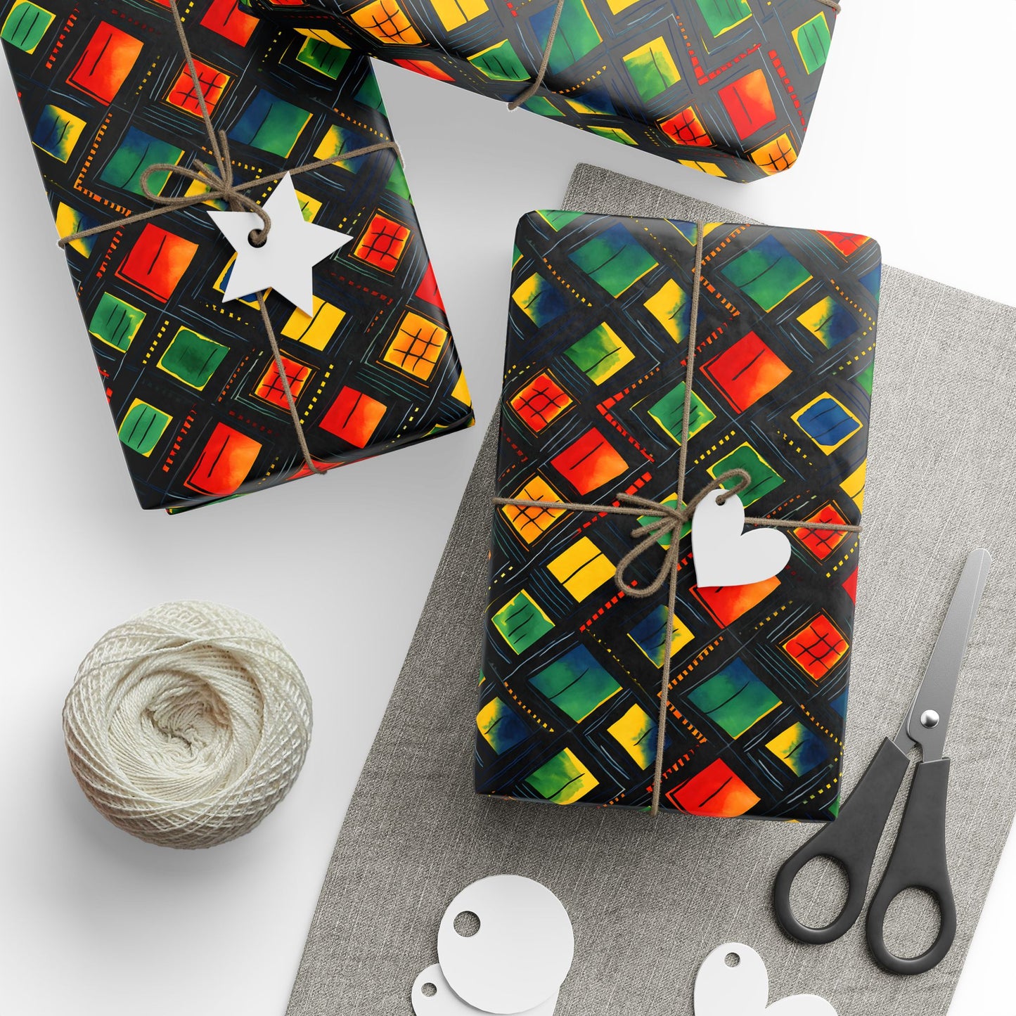 Radiant Purpose Kwanzaa Wrapping Paper