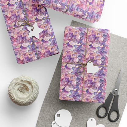 Ethereal Bloomscape Wrapping Paper