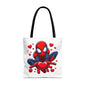 Valentines Spiderman Tote Bag