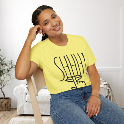 Shhh! Adult T-shirt