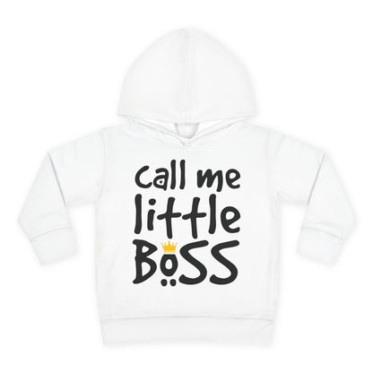 Call Me Little Boss Toddler Hoodie