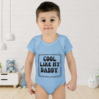 Cool Like My Daddy Infant Baby Rib Bodysuit