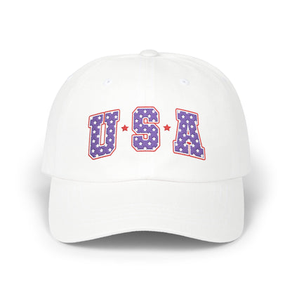USA Stars & Stripes Embroidered Classic Dad Cap
