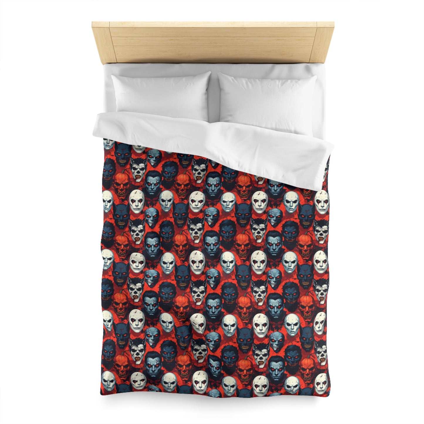 Nightmare Squad Microfiber Duvet Cover