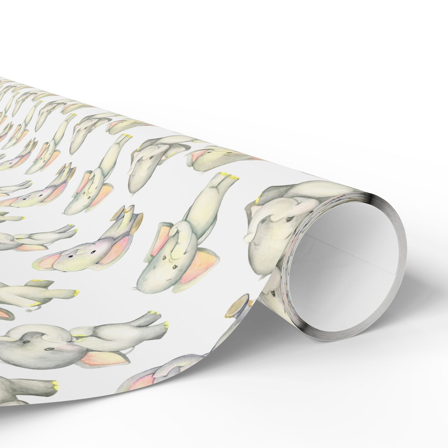 Dancing Elephants Wrapping Paper
