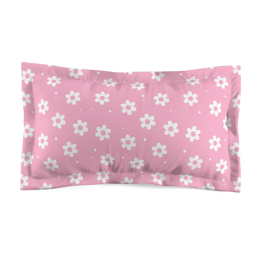 Pretty Petals & Dots Pillow Sham