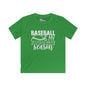 Baseball Is My Favorite Season Youth Softstyle Tee