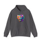 Cute Colorful Kitten Heavy Blend™ Hooded Sweatshirt