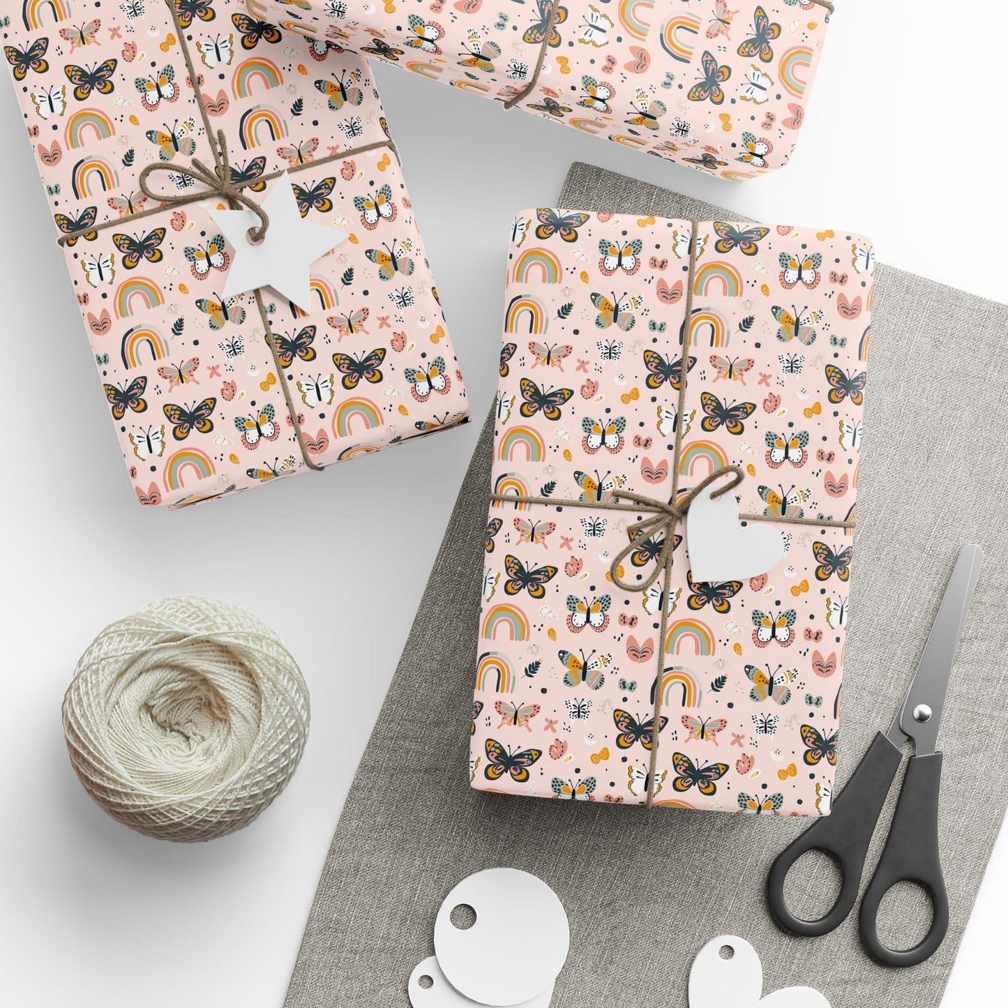 Rainbow Wings & Tiny Things Wrapping Paper