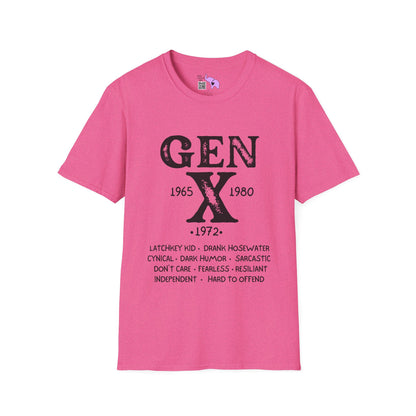 GenX 1972 Adult T-shirt