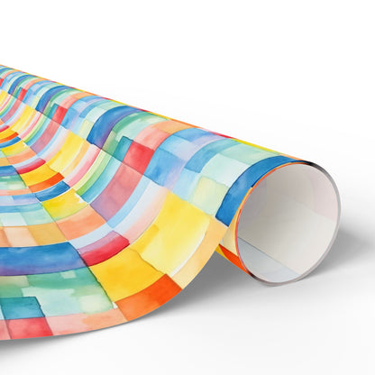 Mosaic Meadows Wrapping Paper
