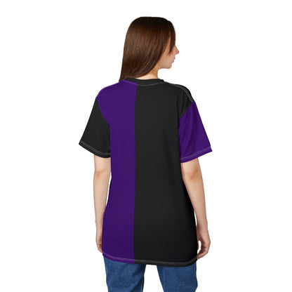 Creepy Stitch Tee – Purple & Black