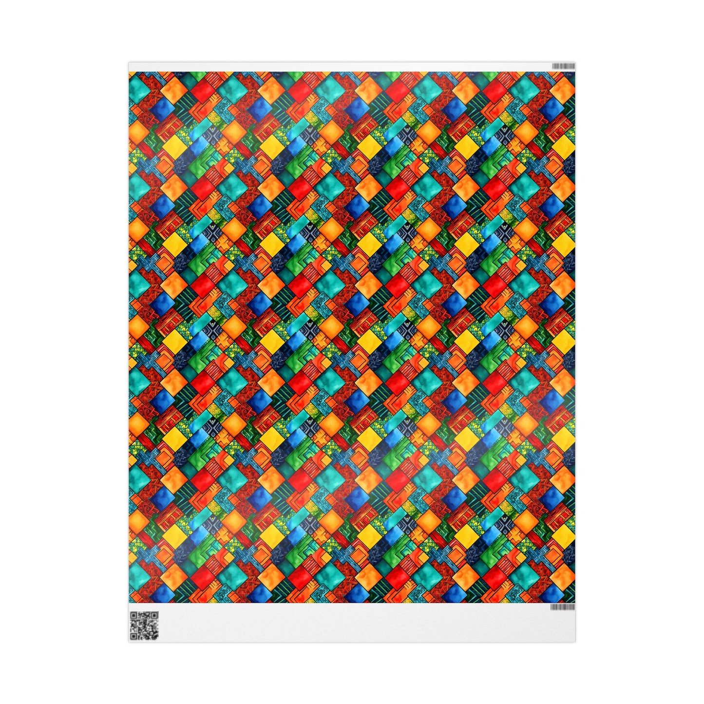 Heritage Pulse Kwanzaa Wrapping Paper