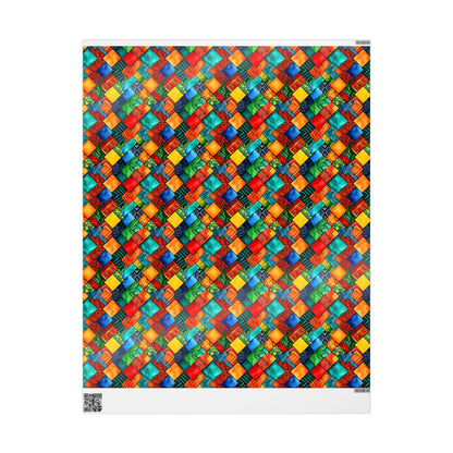 Heritage Pulse Kwanzaa Wrapping Paper