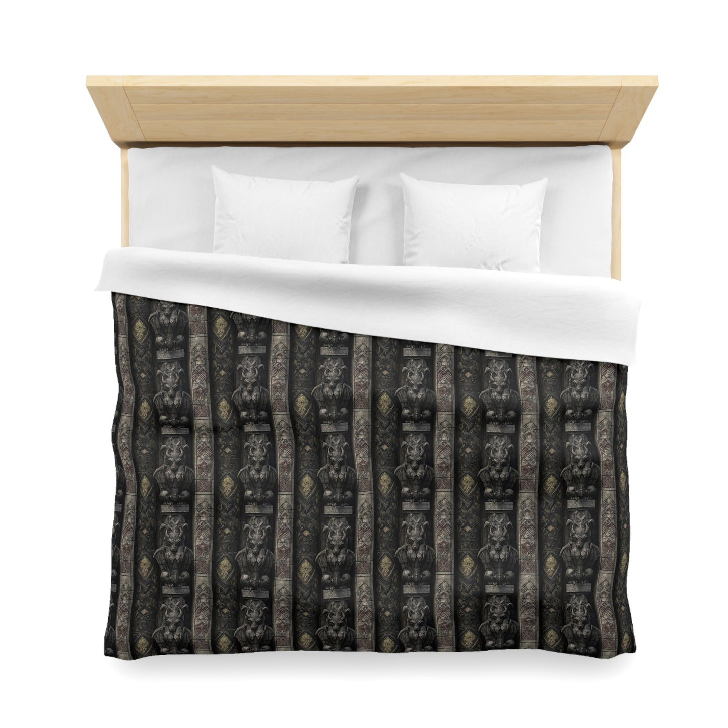 Guardians of the Spire Microfiber Duvet Cover