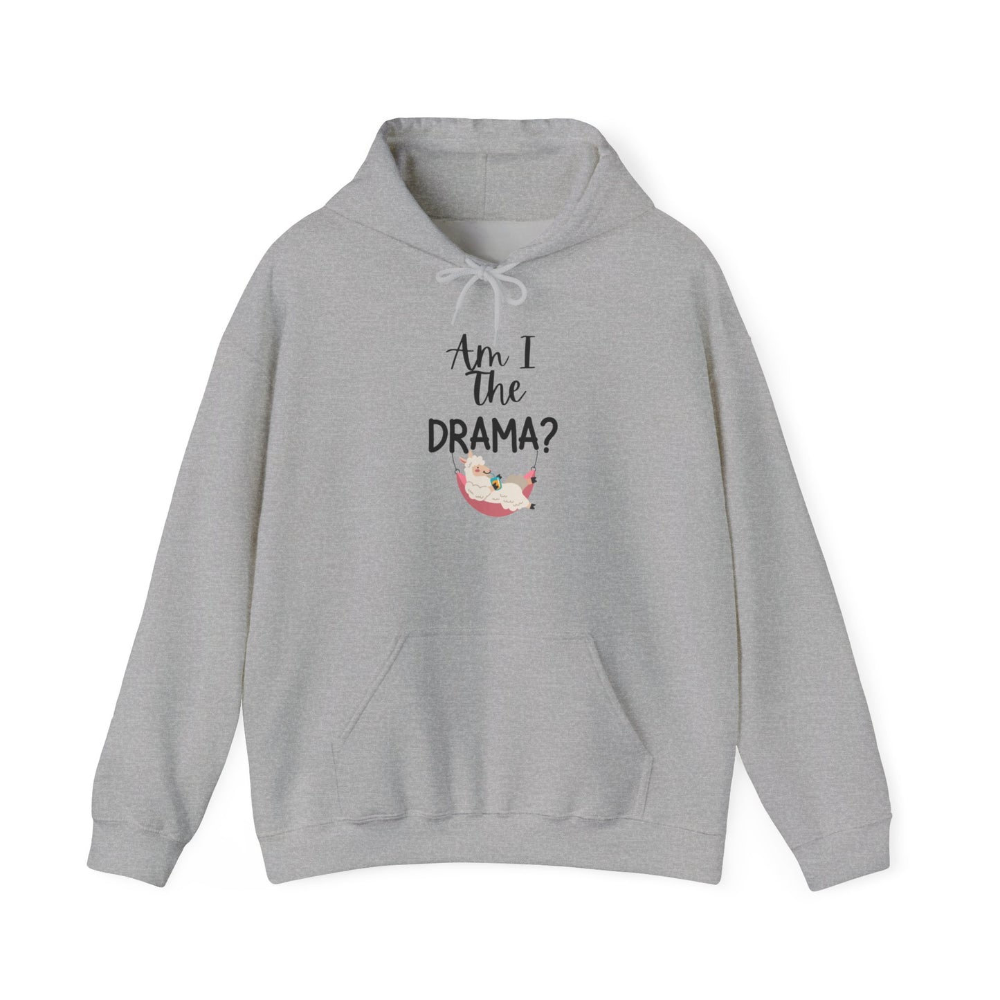 Am I The Drama (Lama) Heavy Blend™ Hooded Sweatshirt