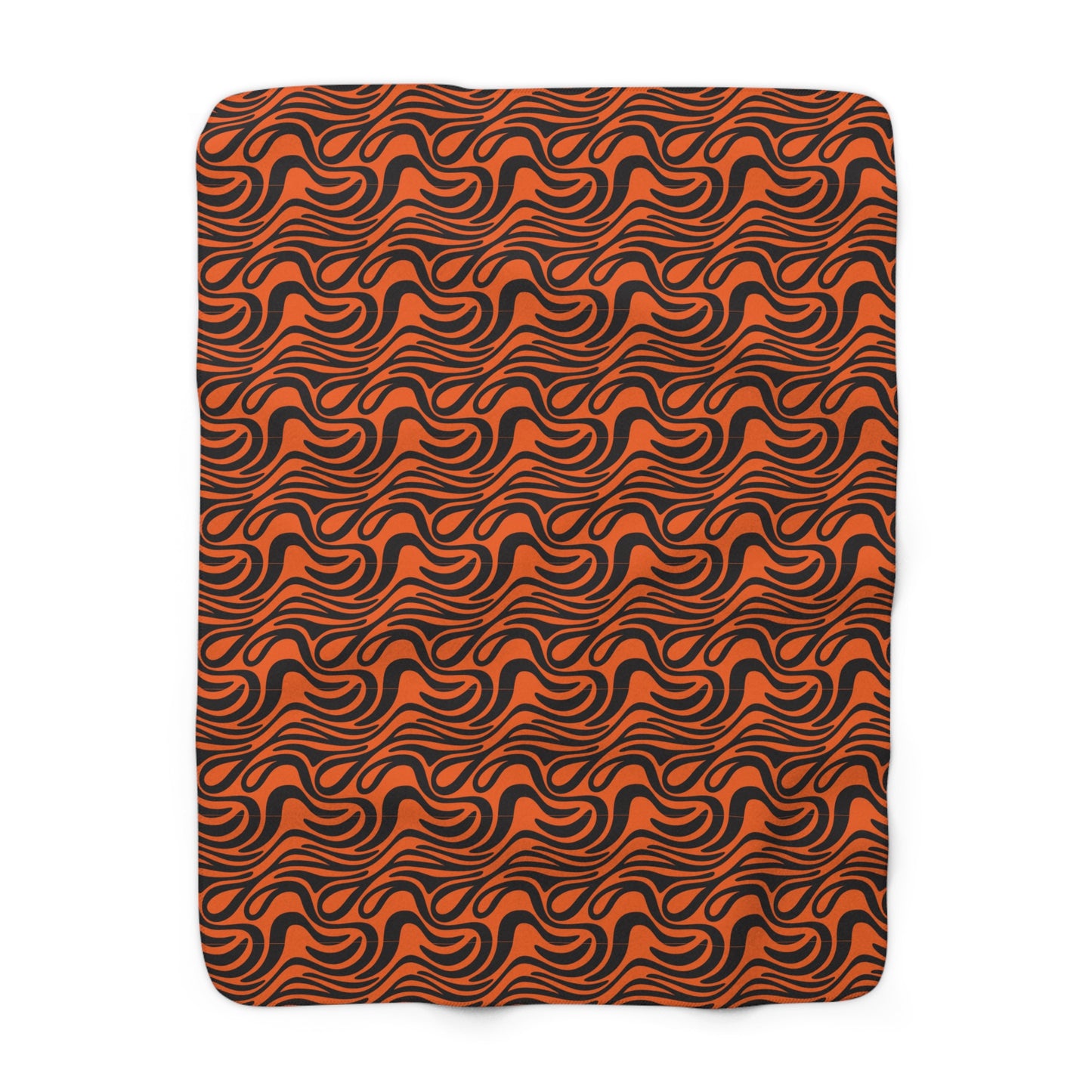 Tiger Stripes Sherpa Fleece Blanket