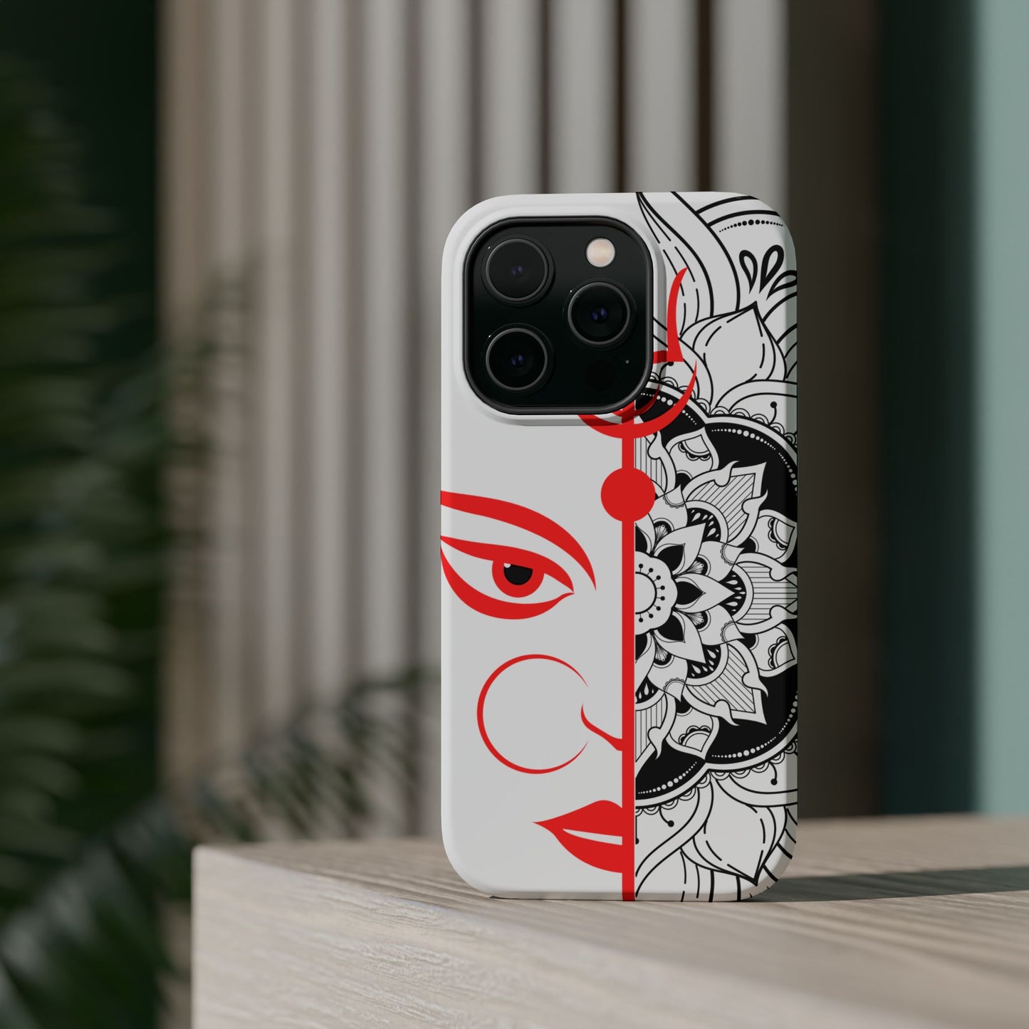 Goddess Durga Mata w/Manala MagSafe® Compatible Tough Case for iPhone