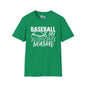 Baseball Is My Favorite Season Adult T-shirt