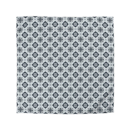 Lisbon Noir Microfiber Duvet Cover