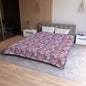 Ethereal Bloomscape Microfiber Duvet Cover