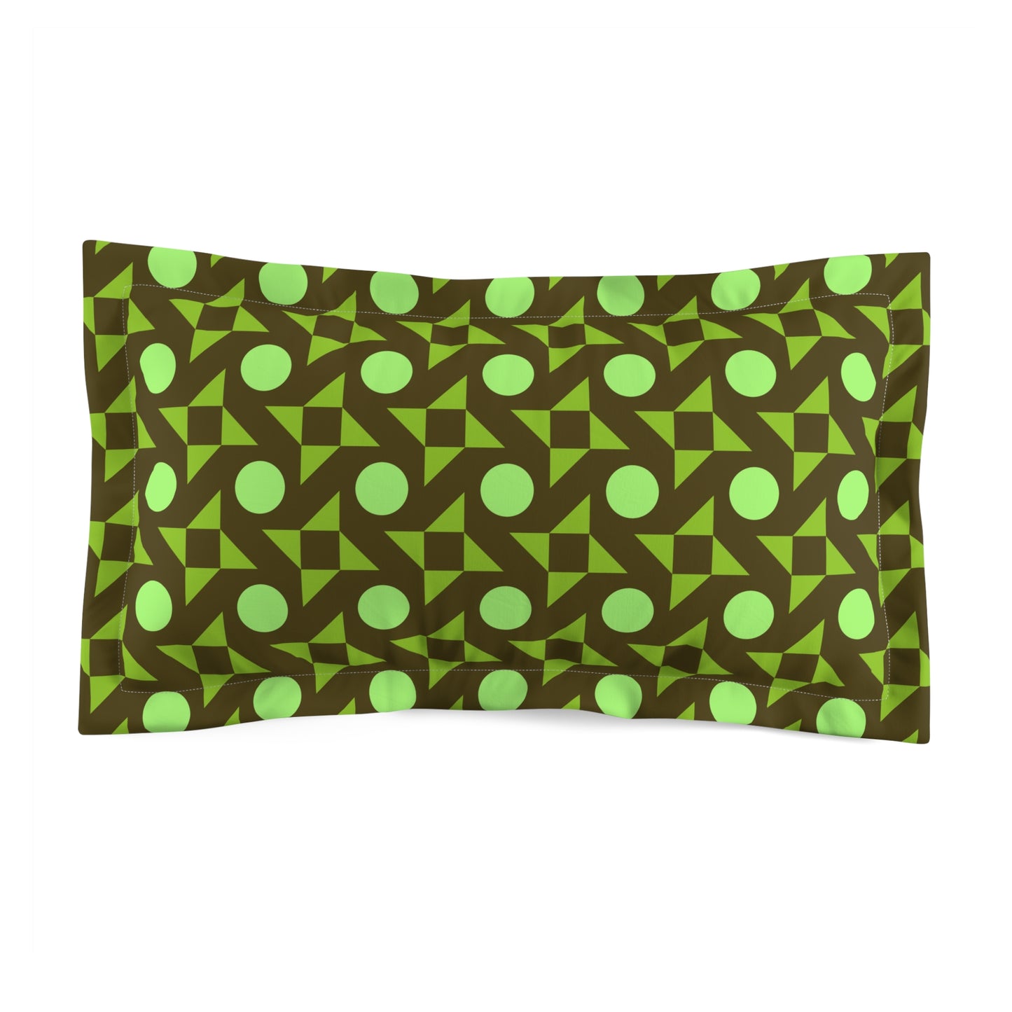 Pistachio Pinwheels Basic Bedding Set