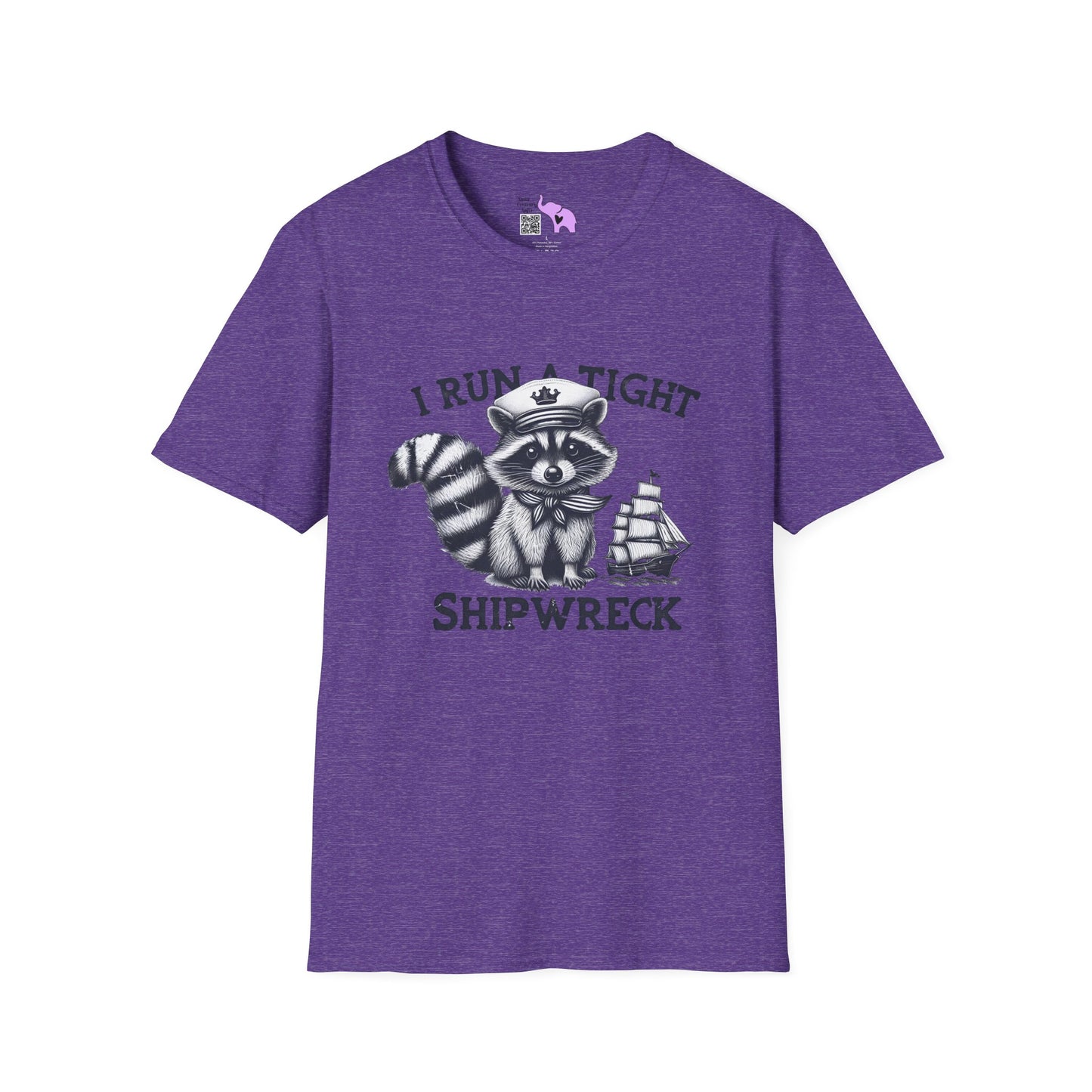 I Run A Tight Shipwreck Adult T-shirt
